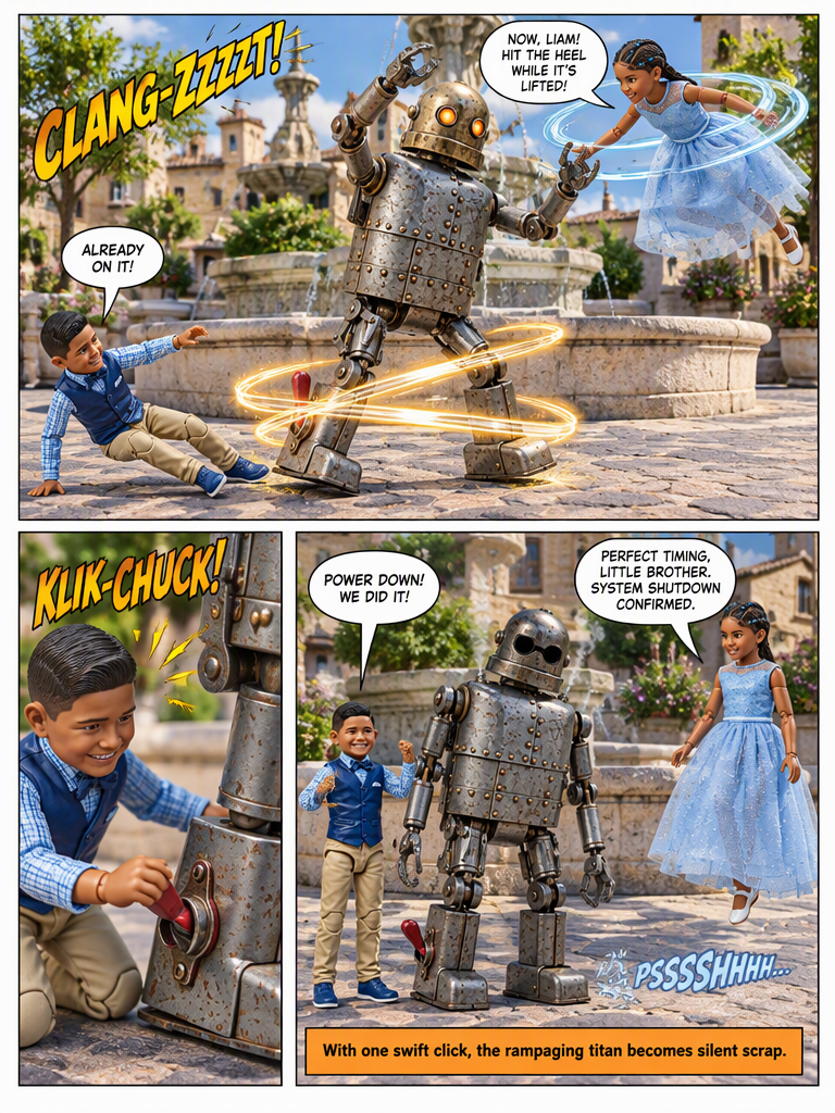 The Backyard Spark and the Brass Titan (page 3 of 4)