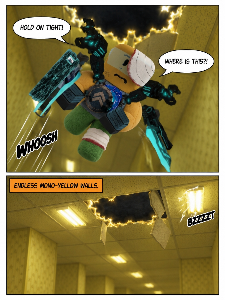 Descent into the Yellow Hallways (page 2 of 4)
