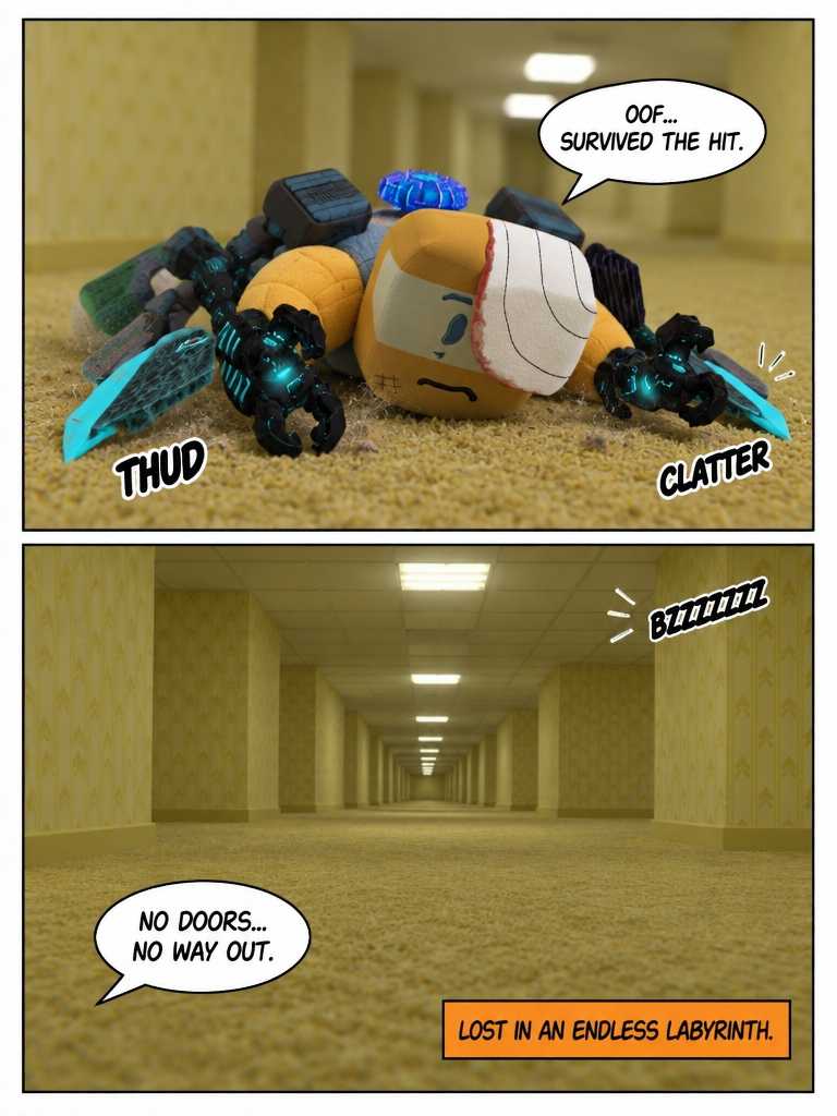 Descent into the Yellow Hallways (page 4 of 4)