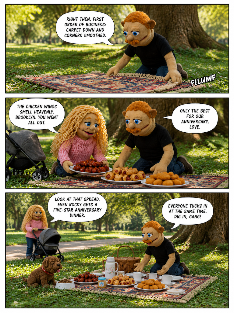 A Peaceful Anniversary Picnic (page 2 of 4)