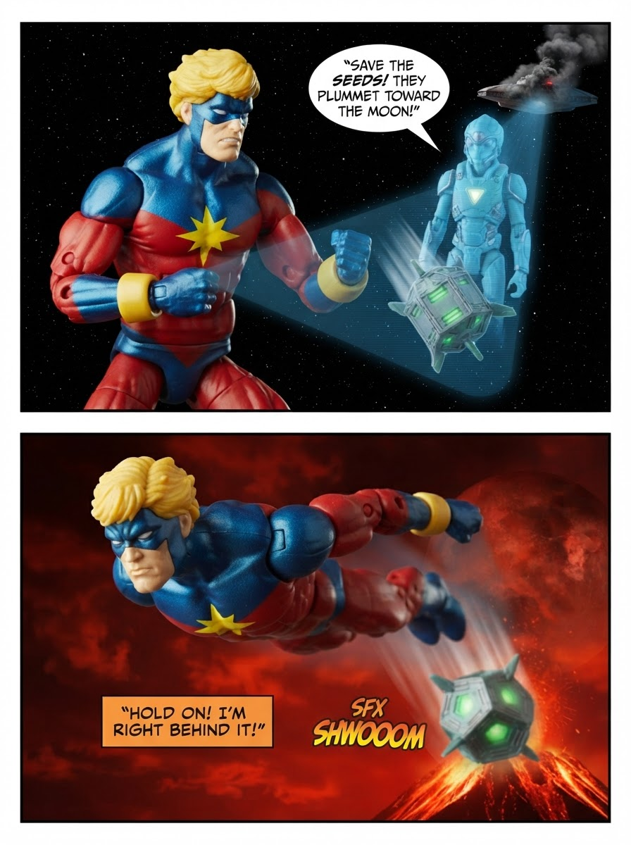 Captain Marvel  - Descent of the Star Seeds - 🌟  Comic Story - part 3 (page 2 of 4)