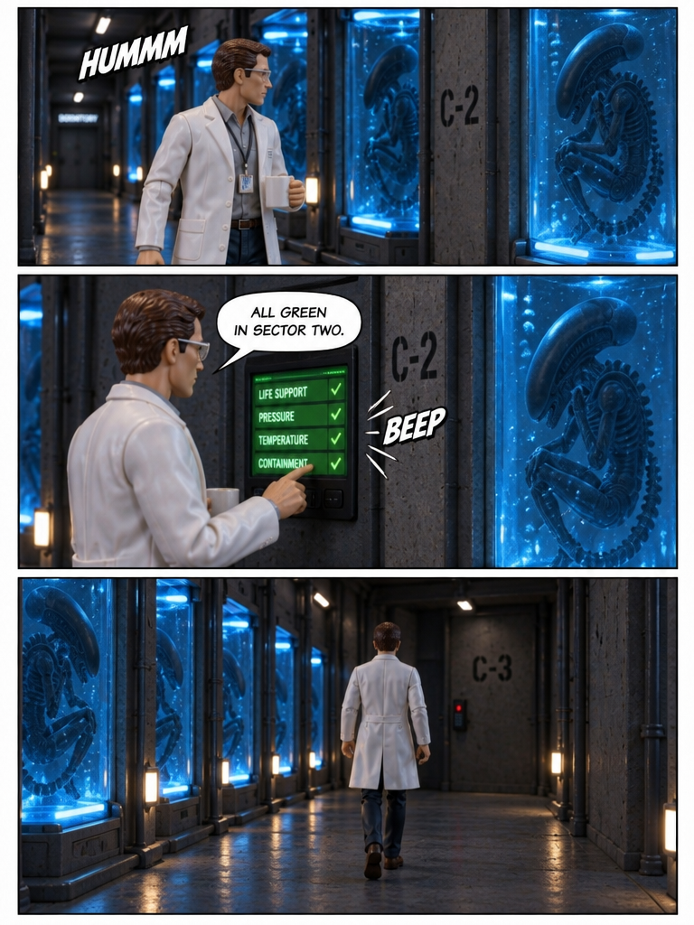 Secret Scene: 6 AM Routine (page 2 of 4)