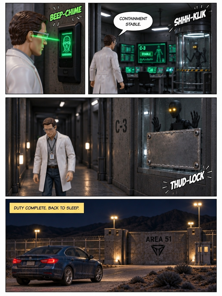 Secret Scene: 6 AM Routine (page 4 of 4)