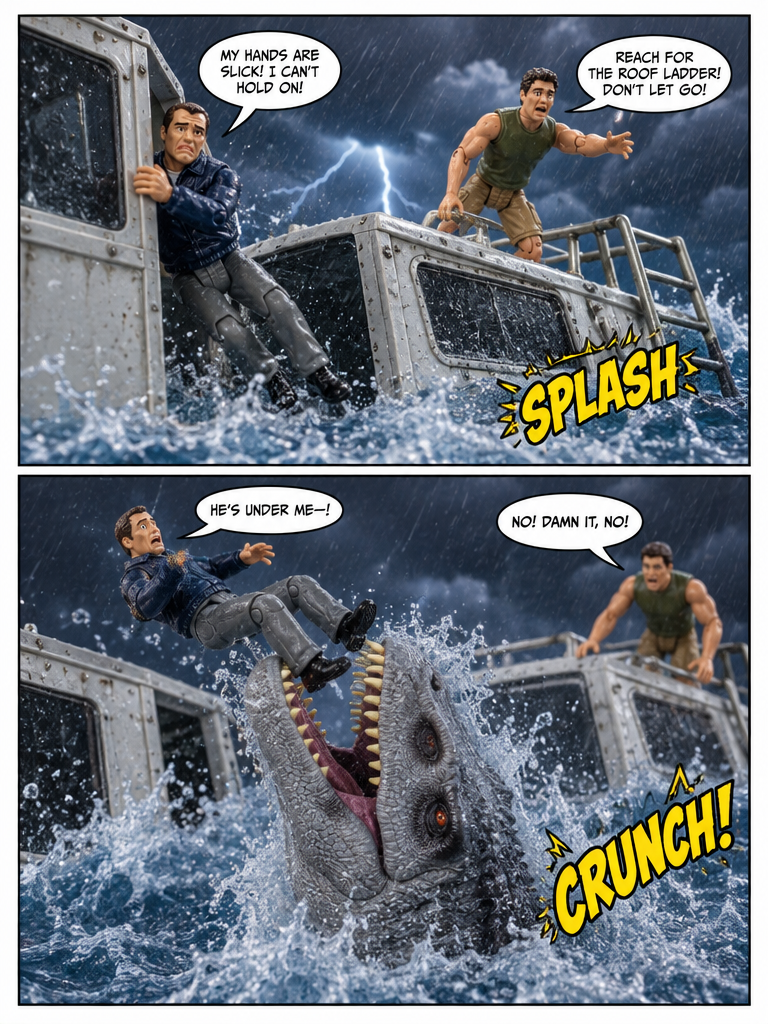 Mosasaurus Attack Part 1 (page 2 of 4)