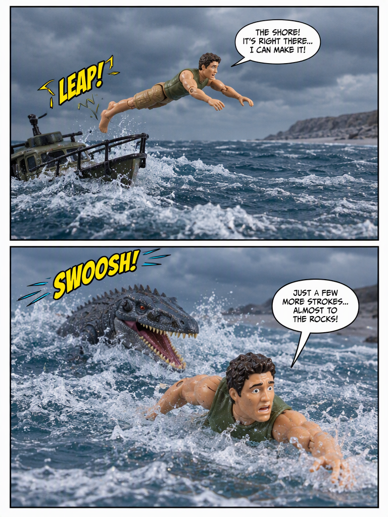 Mosasaurus Attack Part 1 (page 3 of 4)