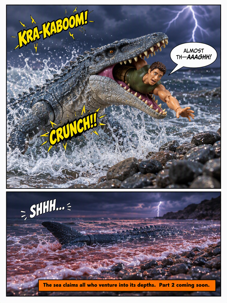 Mosasaurus Attack Part 1 (page 4 of 4)