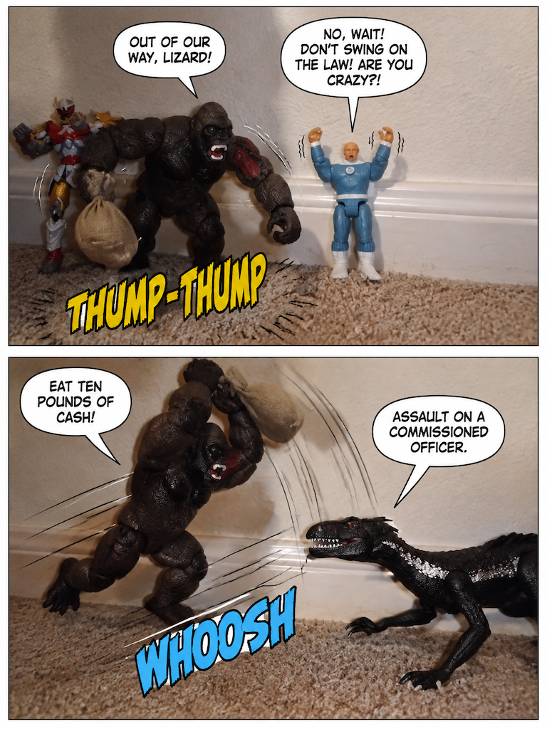 Officer Raptor on the Beat (page 2 of 4)