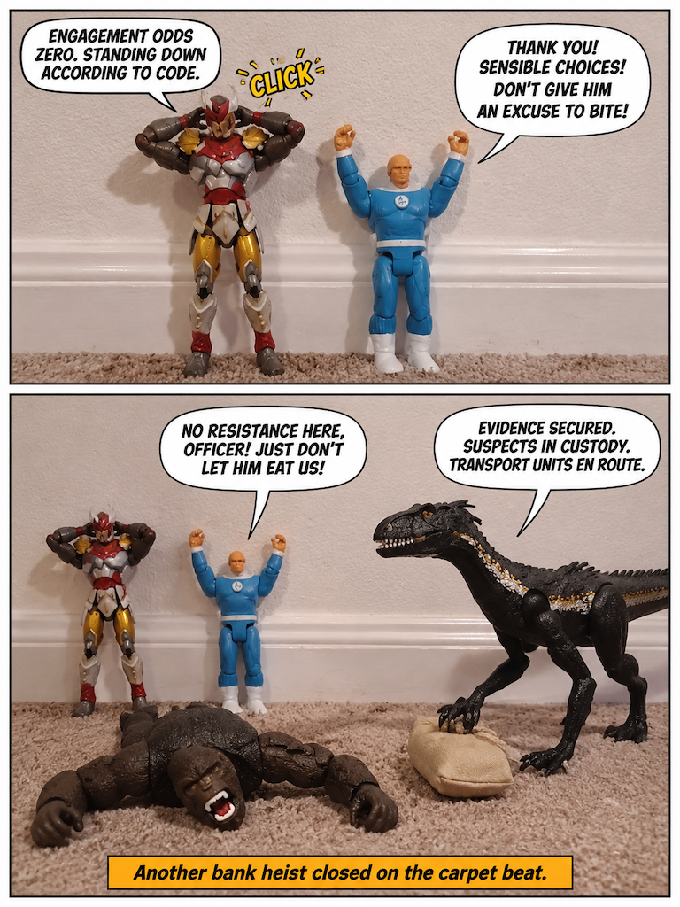 Officer Raptor on the Beat (page 4 of 4)
