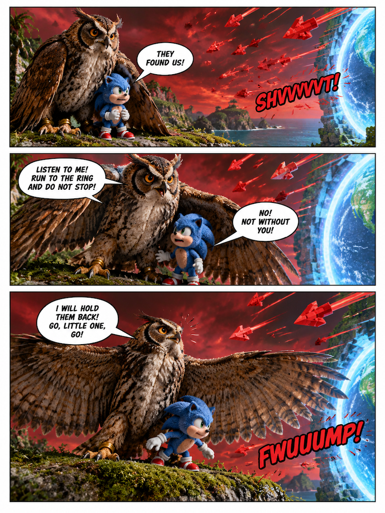 Sonic movie 1 part 2 (page 2 of 4)