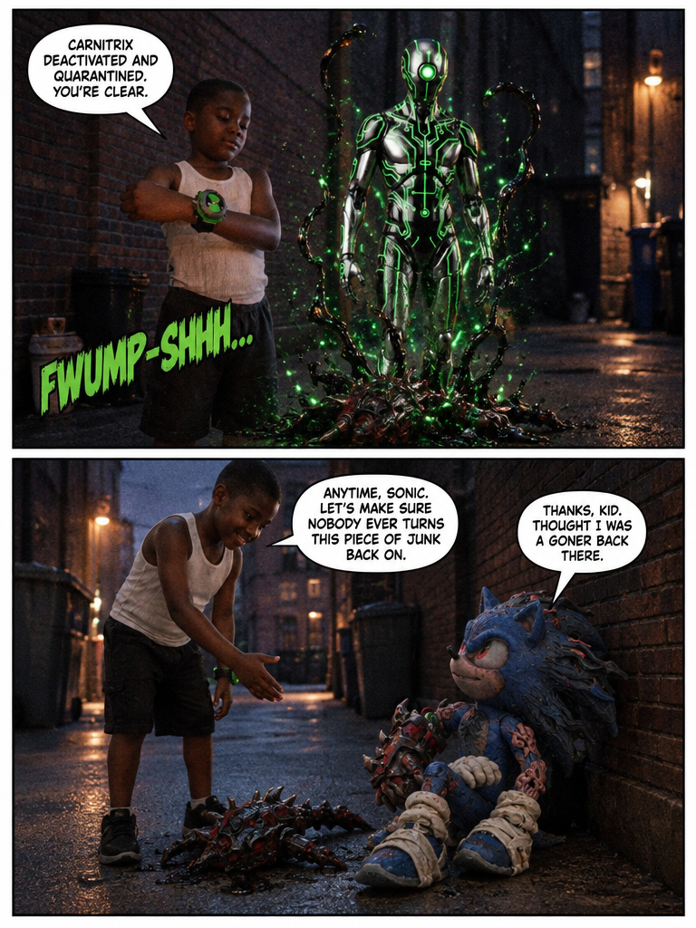 Upgrade vs the Carnitrix (page 4 of 4)