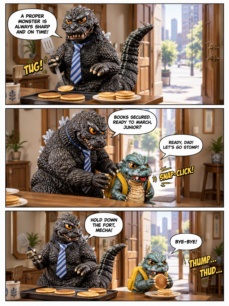 Morning Routine at Monster Manor (page 3 of 4)