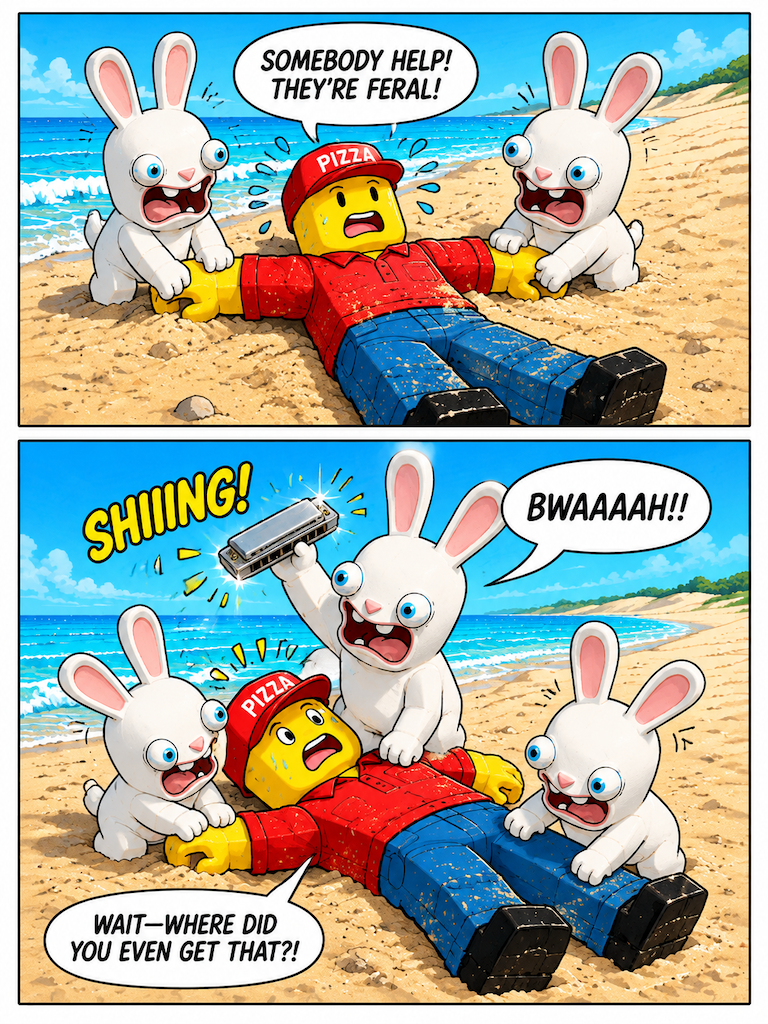 Bwah-monica Beach Chaos (page 2 of 4)
