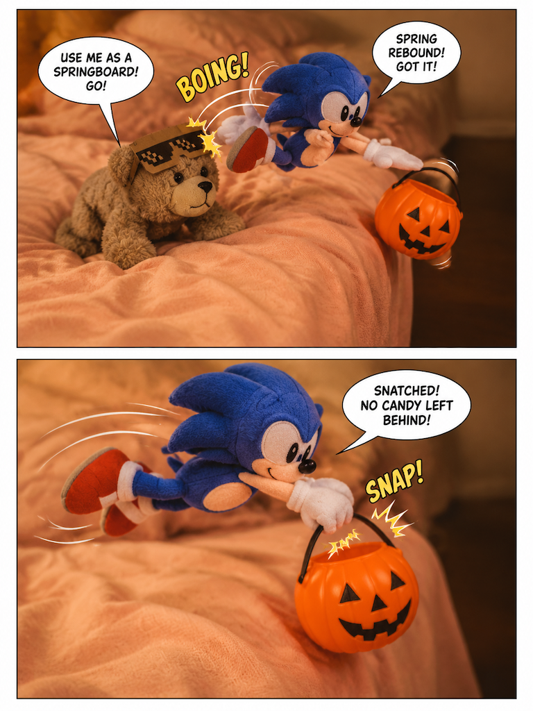 Blanket Quest: The Halloween Dash (page 3 of 4)