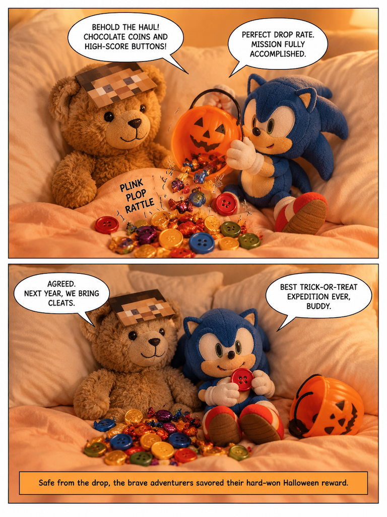Blanket Quest: The Halloween Dash (page 4 of 4)