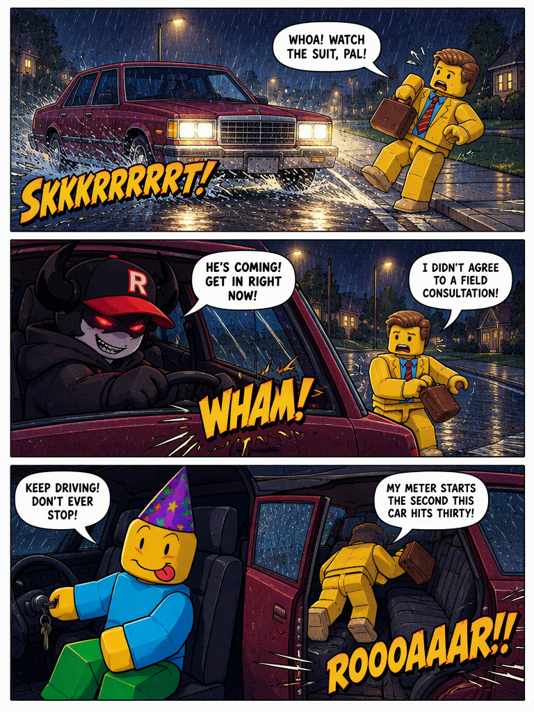Midnight Break-In and Roadside Escape (page 4 of 4)