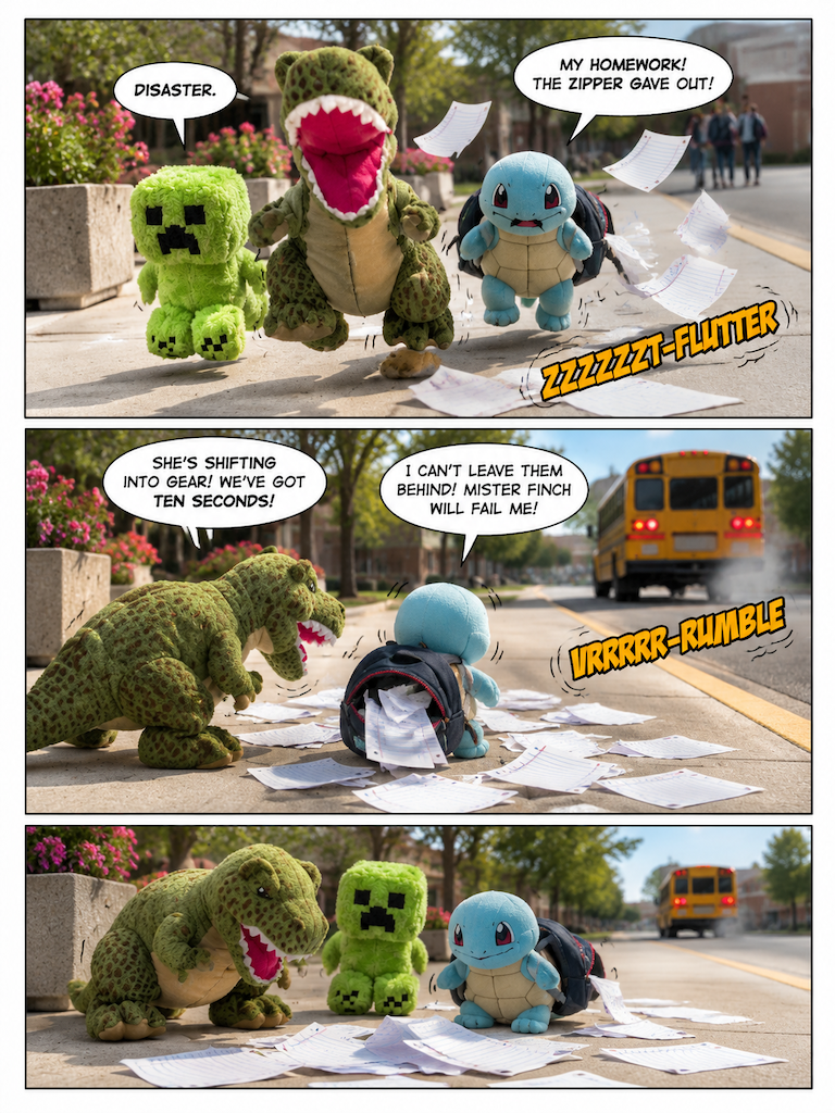 Catching the Afternoon Bus (page 2 of 4)
