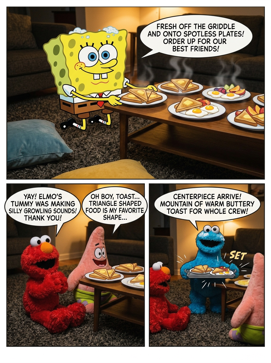Morning Scramble in the Sink (page 3 of 4)