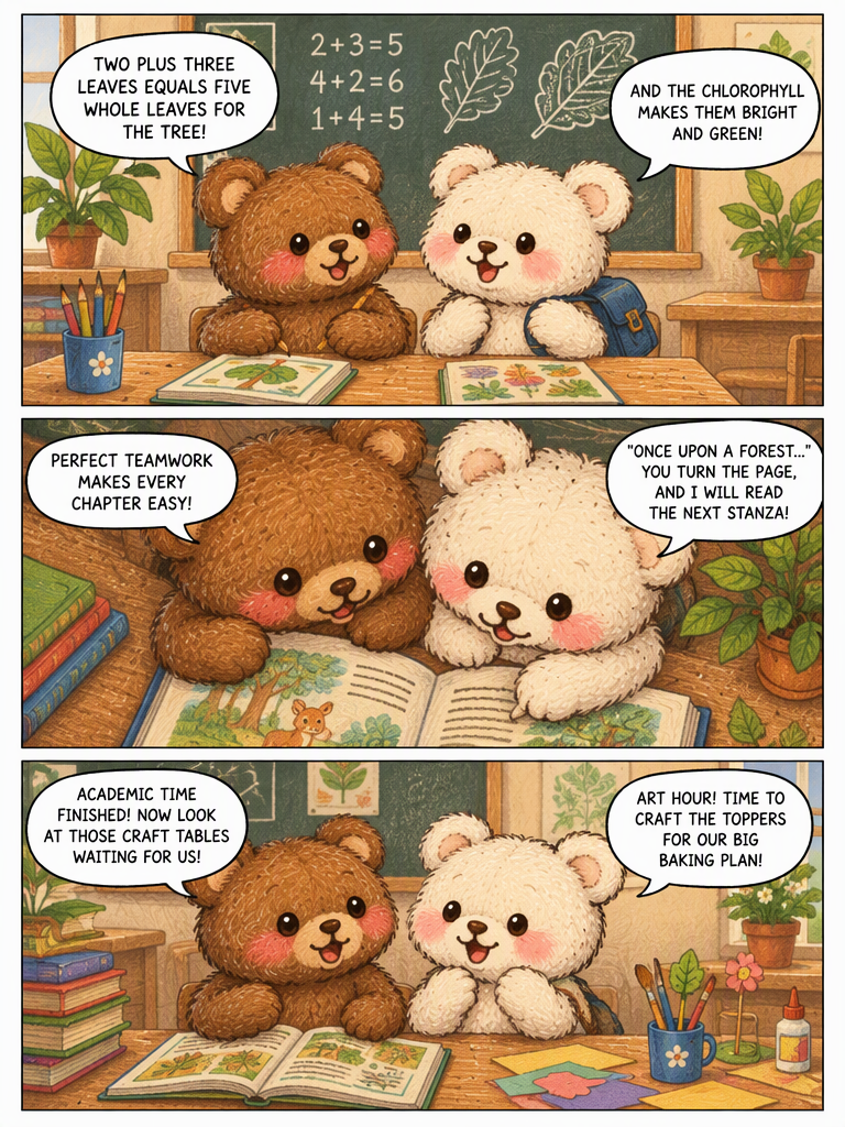 Cookie Bears' Busy Day (page 2 of 4)