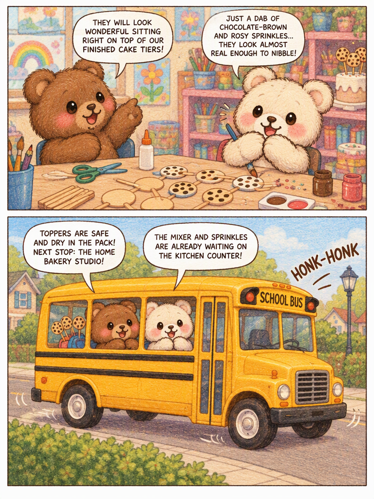 Cookie Bears' Busy Day (page 3 of 4)