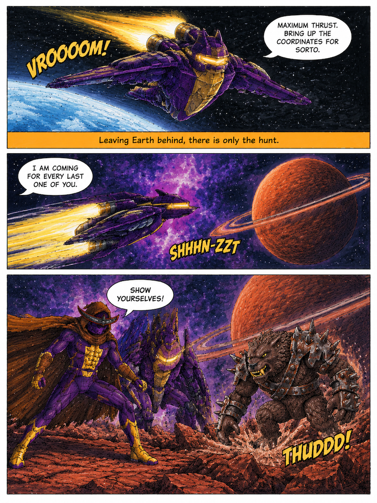 Vengeance on Planet Sorto-part 3- (page 2 of 8)