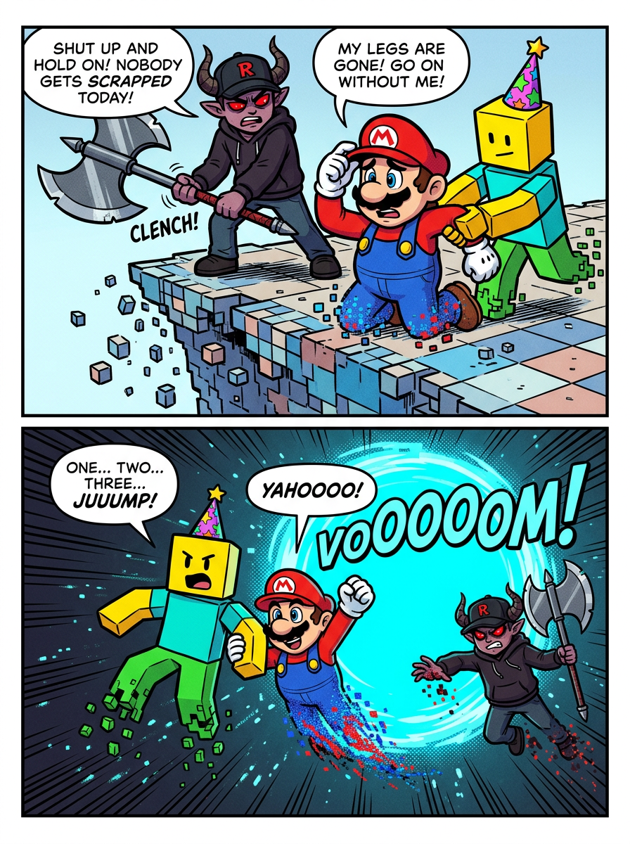 The Pixel Collapse (page 3 of 8)