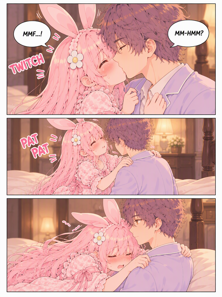 A Bedtime Kissing Challenge (page 2 of 4)