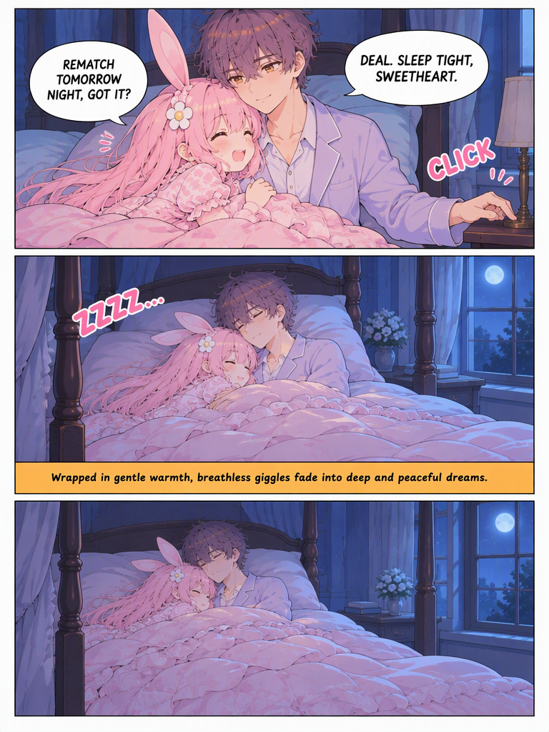 A Bedtime Kissing Challenge (page 4 of 4)