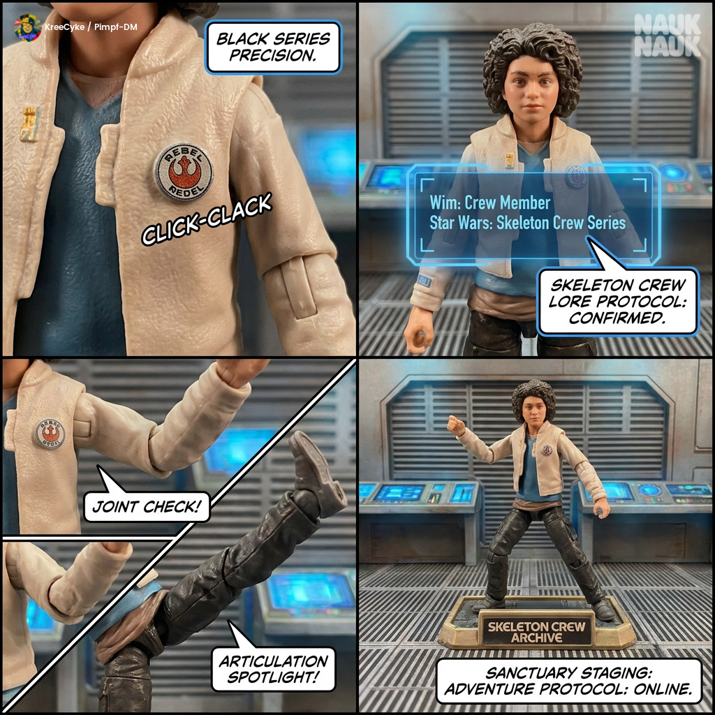 Skeleton Crew Adventure Protocol v2.0 Comics Storyboard version