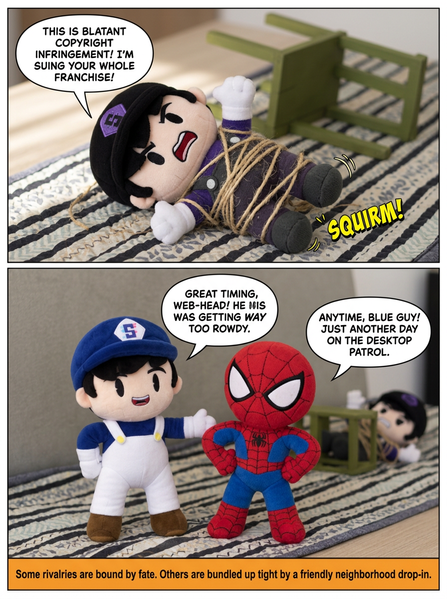 SMG4: Tied Up and Tumbled Over (page 8 of 8)