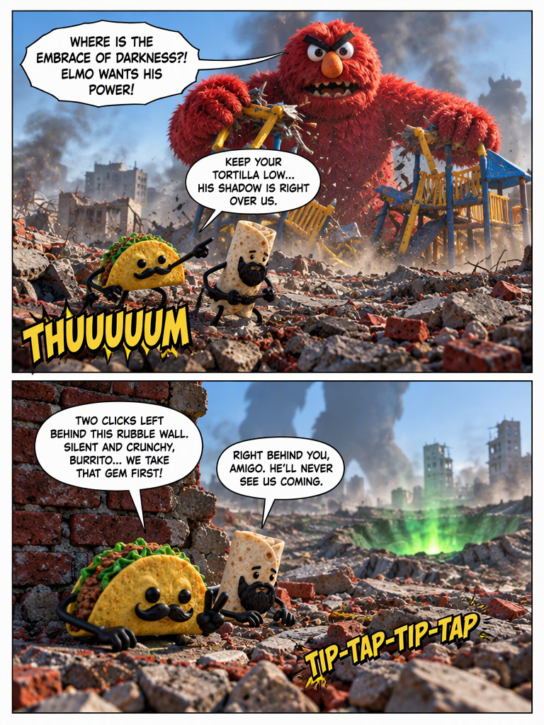 The quest for the crystal! (page 4 of 4)