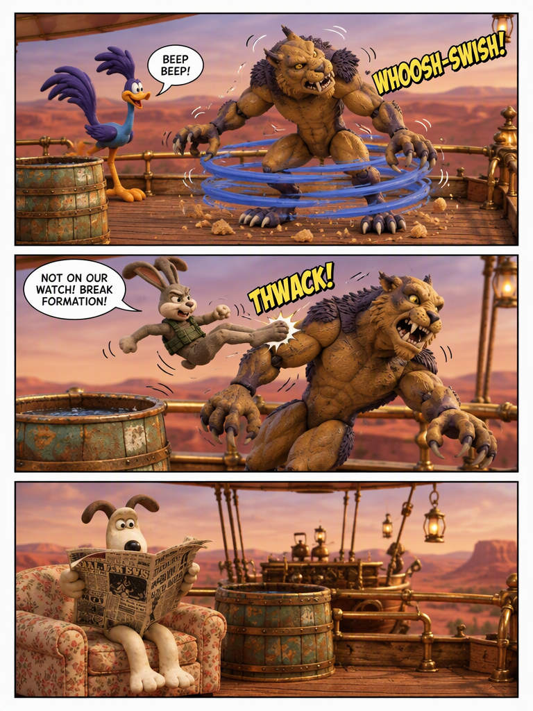 A Claws-and-Cheese Encounter (page 2 of 12)