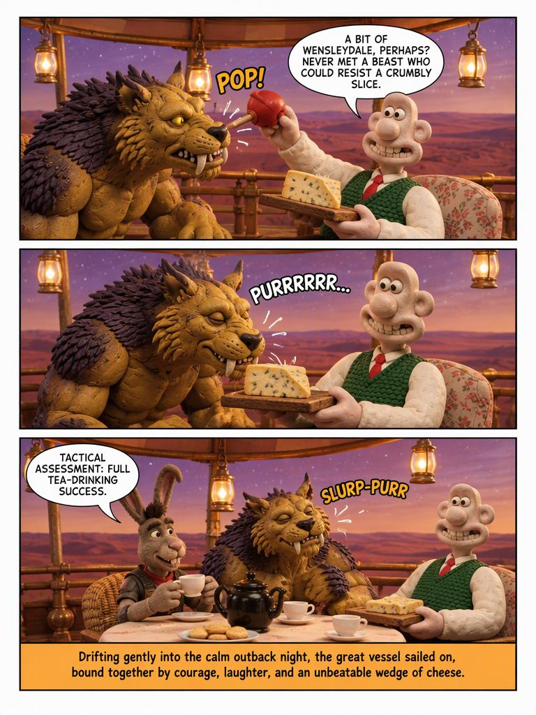 A Claws-and-Cheese Encounter (page 4 of 12)