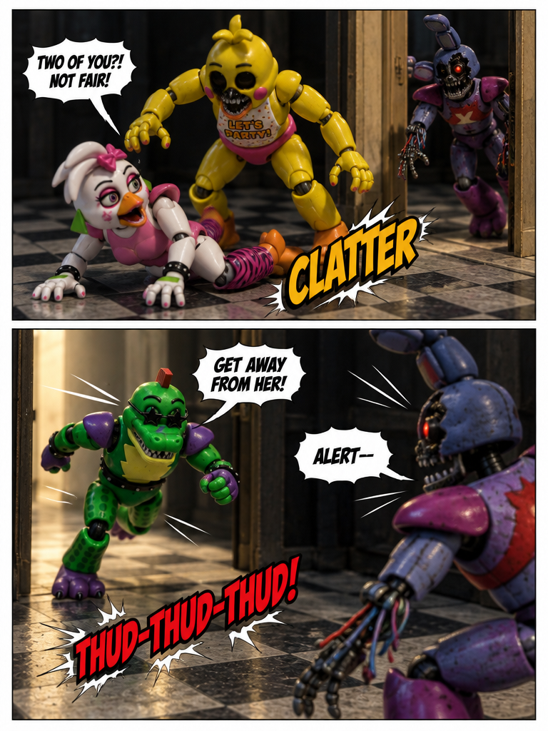 Enter of Glamrock Withered Bonnie now has a face and arm (page 2 of 4)