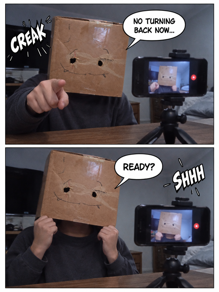 The Box Mask Reveal Prank (page 2 of 4)