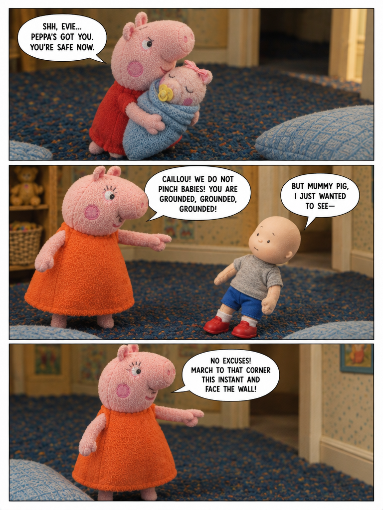 Caillou Gets Grounded (page 3 of 4)
