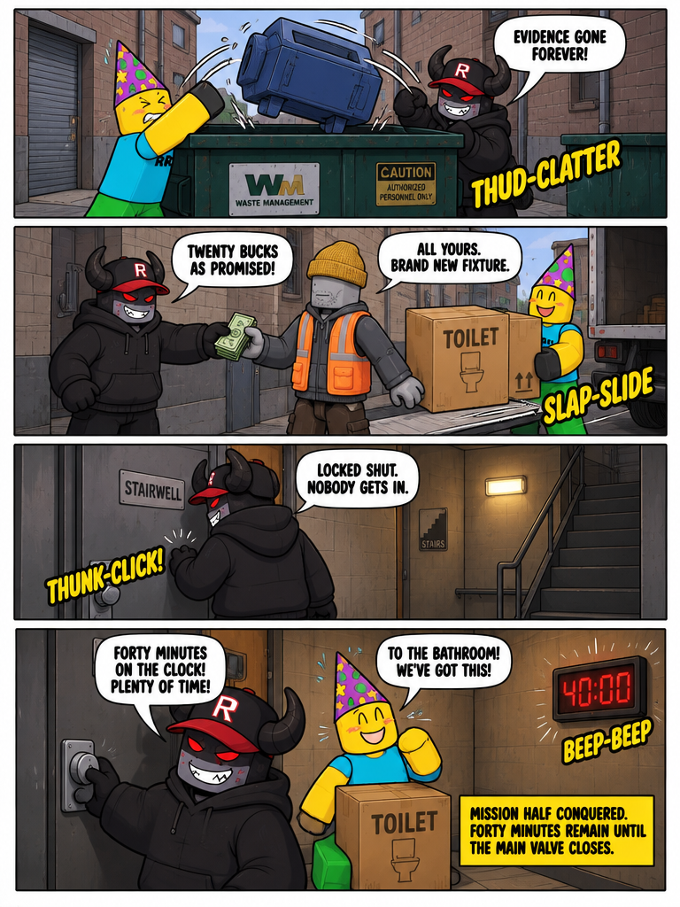 The Sixty-Minute Toilet Run (page 4 of 4)