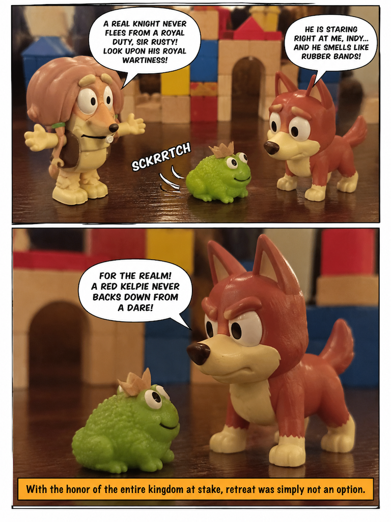 The Kiss of Courage (page 2 of 4)