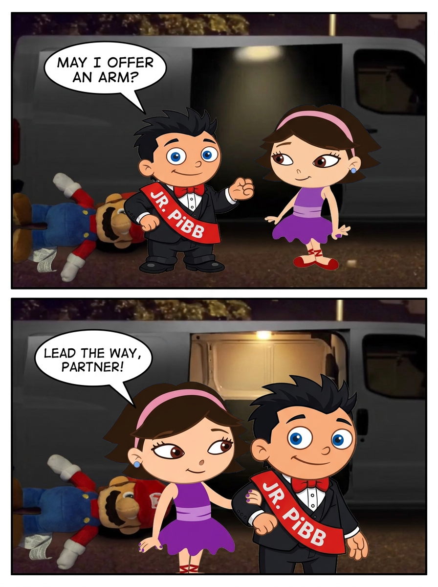JR. Pibb And June Einstein An Evening Out (page 2 of 4)