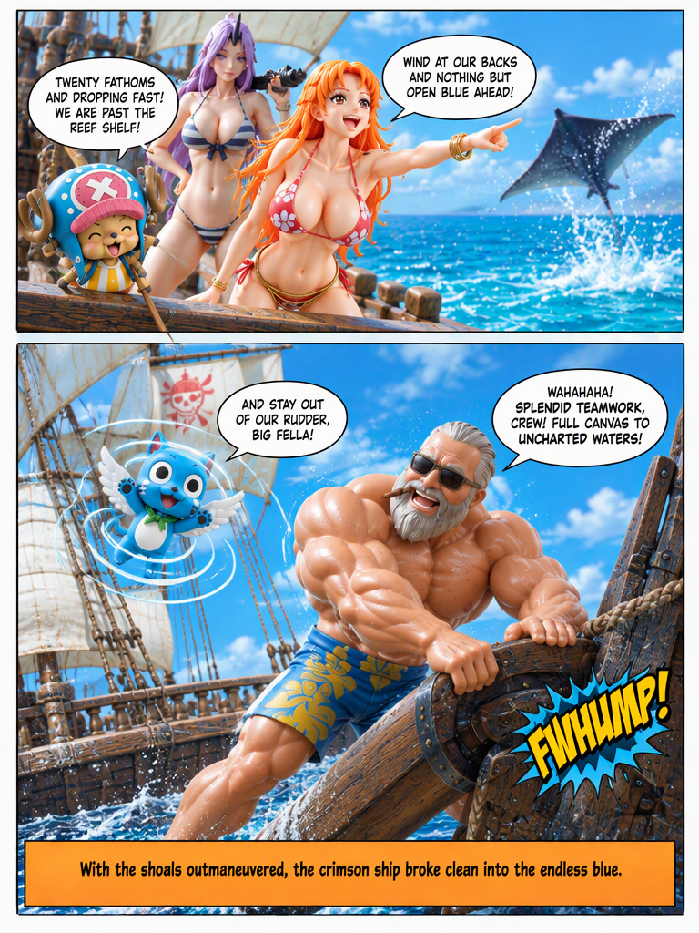 One piece Breaching the Iridescent Reef (page 4 of 4)