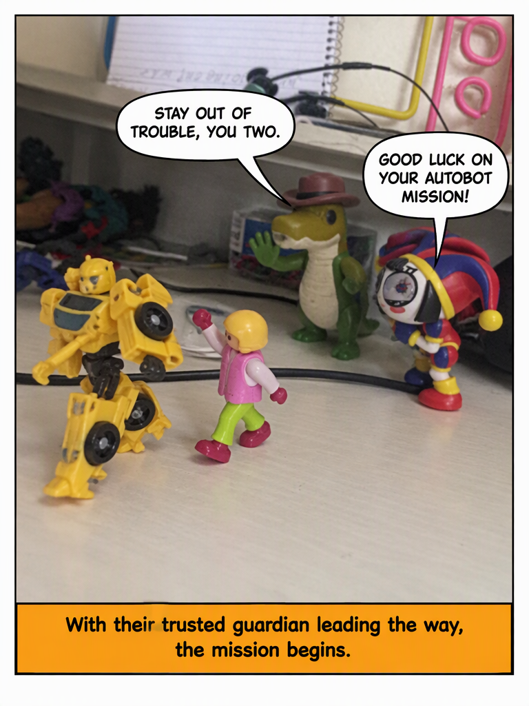 Departure for the Autobot Mission (page 4 of 4)