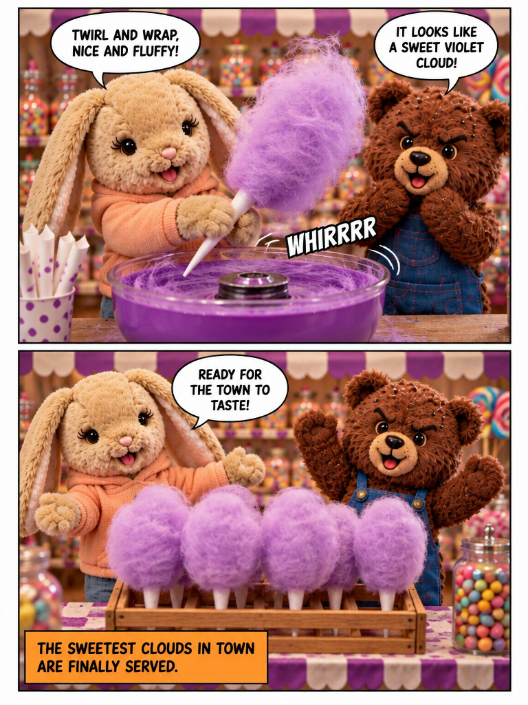 Bunny's Purple Cotton Candy Hit Pt4 (page 2 of 4)