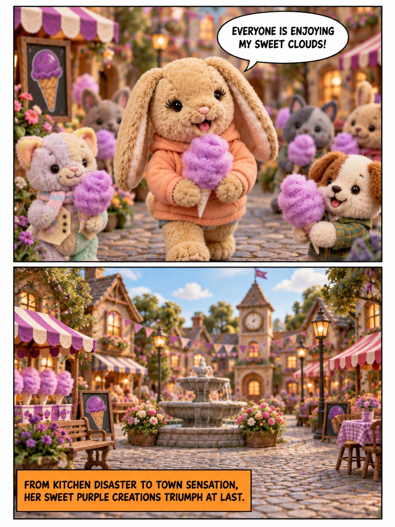 Bunny's Purple Cotton Candy Hit Pt4 (page 4 of 4)