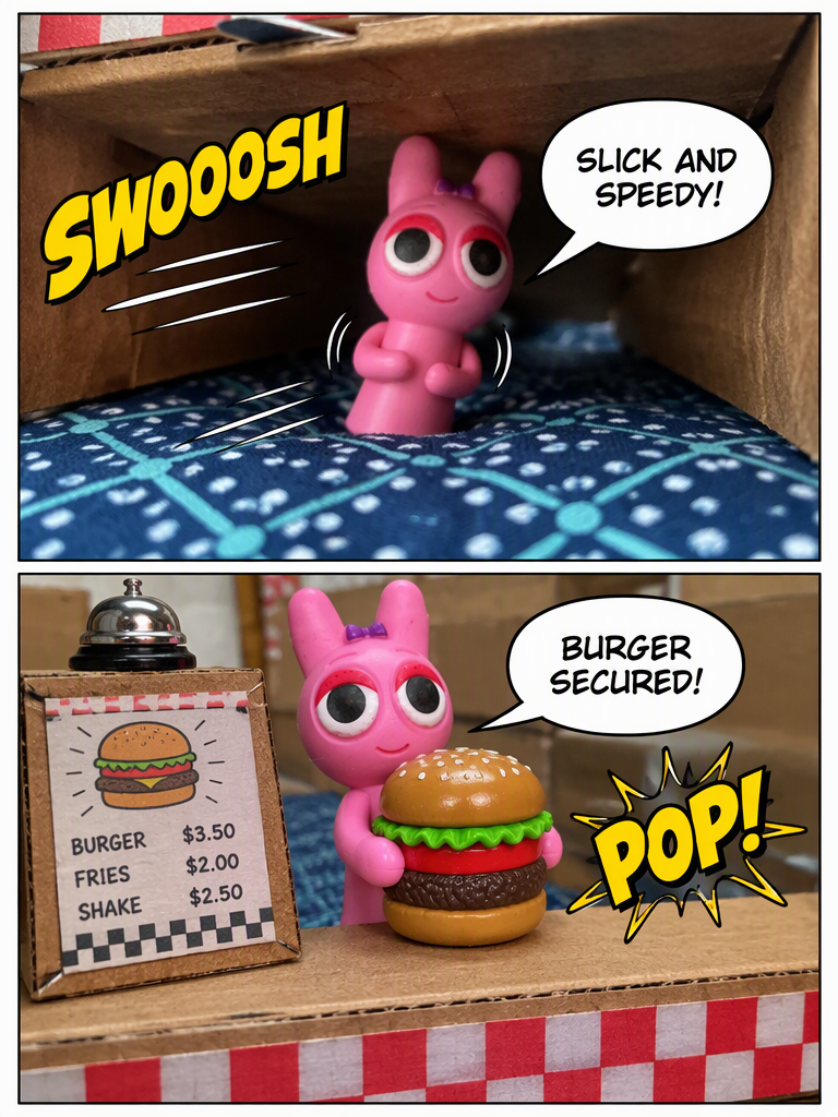 Pinki's Big Burger Run (page 3 of 4)