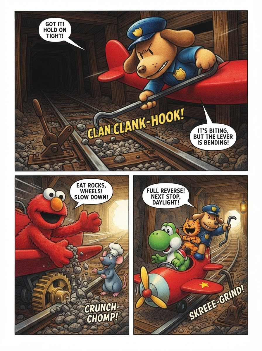 Runaway Rails at the Sorting Depot (page 2 of 4)