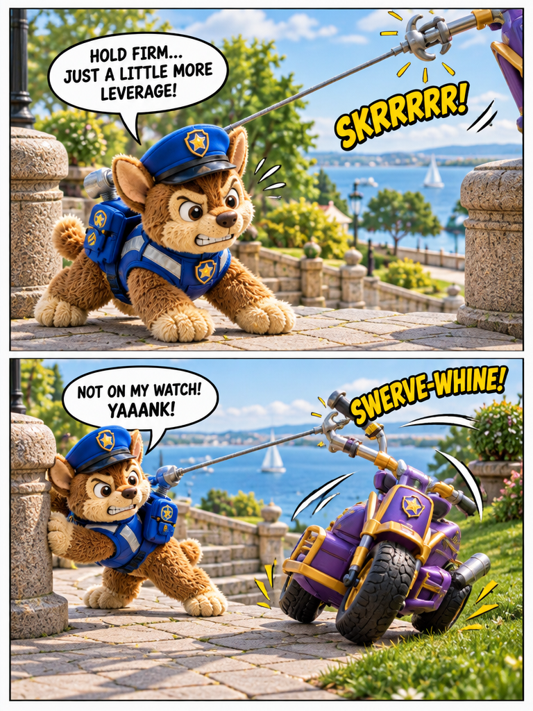 Runaway Scooter Rescue (page 3 of 4)