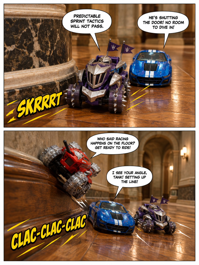 Toy Grand Prix: Challenge of the Fast Knight (page 2 of 4)