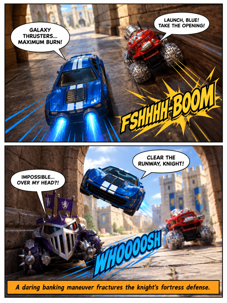 Toy Grand Prix: Challenge of the Fast Knight (page 3 of 4)