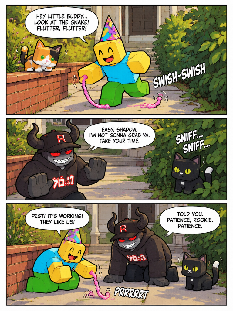Two Strays Find a Home (page 2 of 4)