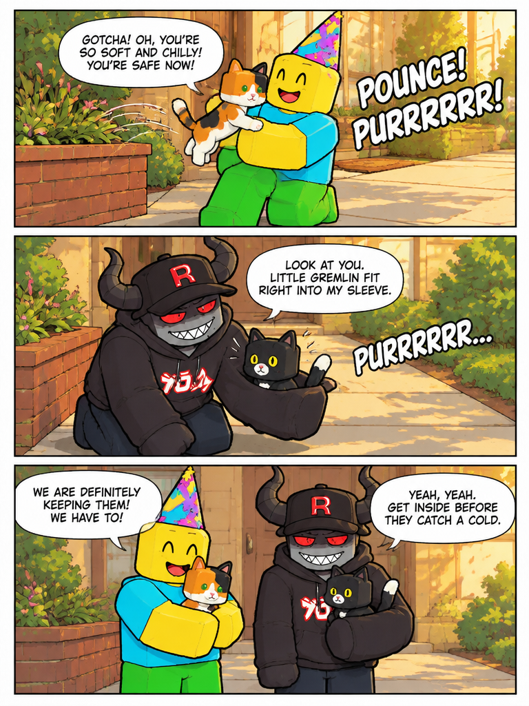 Two Strays Find a Home (page 3 of 4)