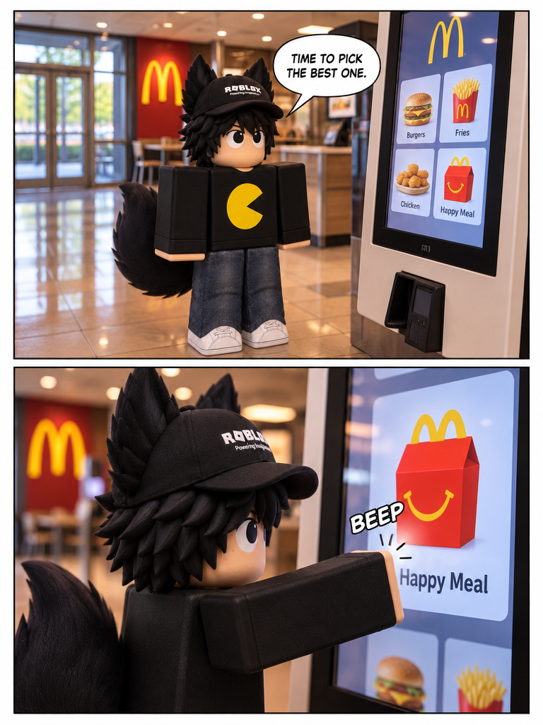 pooka goes to McDonald (page 2 of 4)